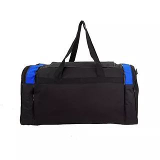 3 Bolsa Mala Sacola Viagem Pequena Média Grande Azul Cor Da Correia De Ombro Preto Desenho Do Tecido Lugagge