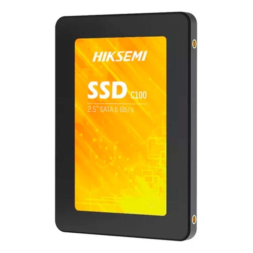 Disco Duro Ssd Interno Hikvision Semi Hs-ssd-c100 480gb Color Amarillo