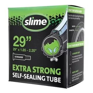 Cámara Bicicleta Antipinchazo Slime R 29 Válvula Schrader