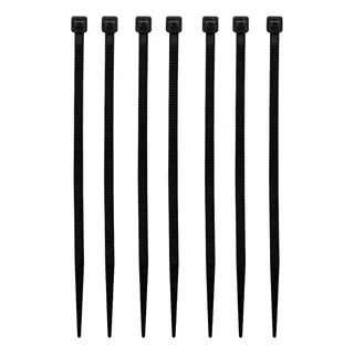 Amarra Cables, Amarras Eléctricas Multiuso Nylon 100x2.5mm Precintos Color Negro X100
