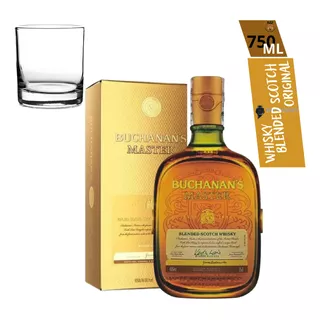 Whisky Buchanan's Master 750 Ml Com Caixa + Copo Presente