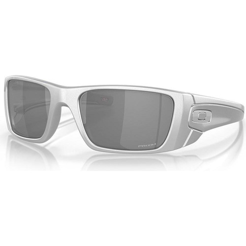 Gafas de sol Oakley Fuel Cell X-silver Prizm Black, color gris claro con montura, color negro pulido