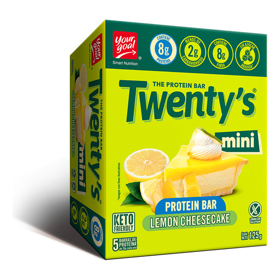 5 Twenty´s Mini Lemon Cheesecake