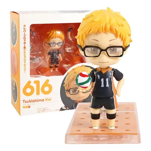 Haikyuu!! Boneco De Ação Tsukishima Kei 616, Bonita B Uc
