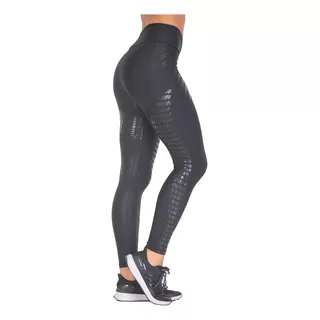 Calza Lycra Croc Total Black - Tout