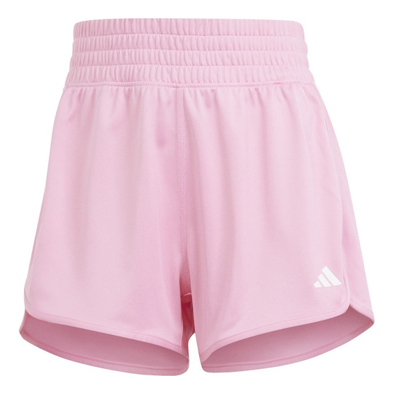 Shorts adidas Pacer Essentials Pretina Alta Para Mujer