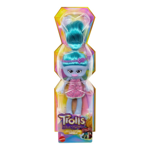Muñeca Trolls Pelicula Chenille - Mattel - Premium