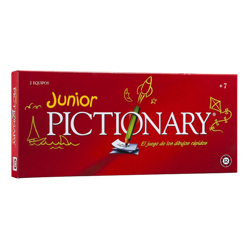 Juego Pictionary Junior Ruibal Mattel (+ 7 Años)