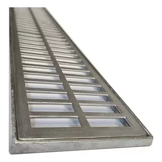  Ralo 15x100 Linear Pluvial Grelha Aluminio ( 5 Metros )
