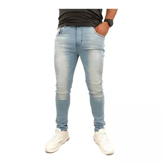 Jeans Skinny Stretch Pantalón Caballero Hombre Marca Intx 