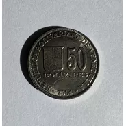 Moneda Venezuela 50 Bolívares 2004 Unc