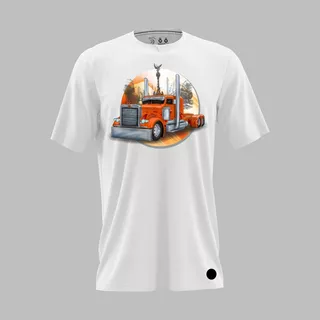 Playera Tráiler Naranja