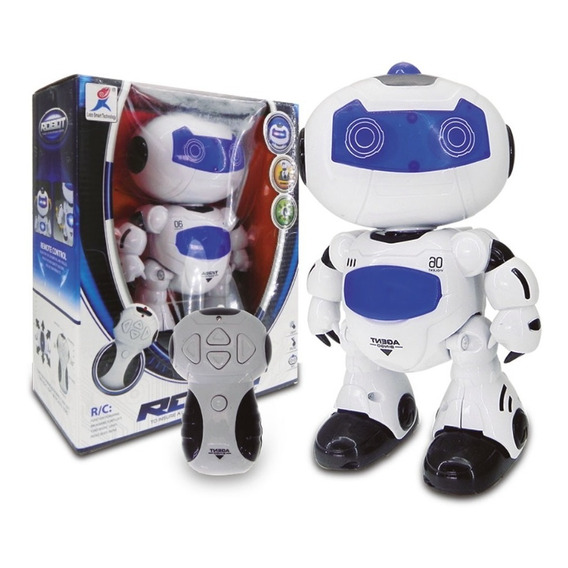 Robot Bingo A Control Remoto Luz Musica Original