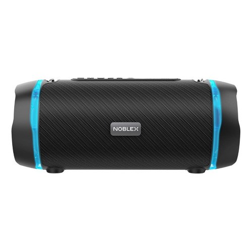 Parlante Noblex PSB1000 portátil con bluetooth waterproof  negro