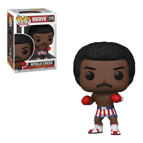 Apollo Creed Rocky 45 Aniversario Figura Funko Pop Movies