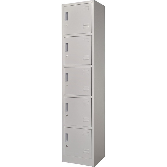 Locker Metalico 1 A 5 Puertas Casillero Chapa 38.5x34x180cm