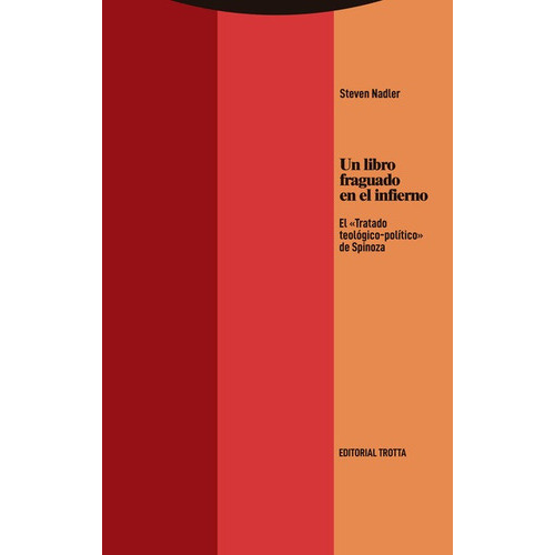 Un Libro Fraguado En El Infierno El Tratado Teologico Politico De Spinoza, De Nadler, Steven. Editorial Trotta, Tapa Blanda En Español, 2022