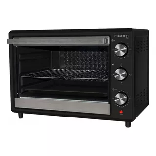 Forno Elétrico De Bancada 50 Litros Fogatti Black I50 Cor Preto 110v