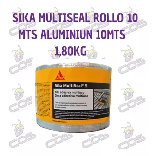 Sika Multiseal Rollo 10 Mts Aluminium 10mts Cinta Asfáltica 
