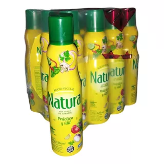 Aceite Girasol Natura Rocíovegetal Aerosol, Pack 120gr X12u.