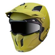 Casco Abierto Mt Helmets Streetfighter Mentonera Desmontable