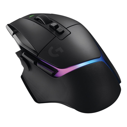 Logitech G502 X Plus, Mouse Gamer Rgb Inalámbrico / Hero 25k Color Black