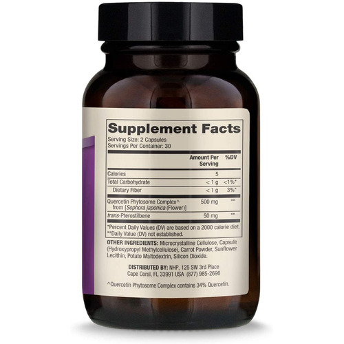 Dr Mercola Quercetin 500mg X60 Cápsulas