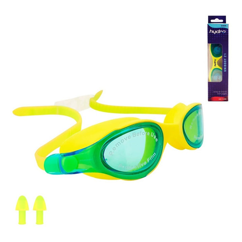 Antiparra Natacion Hydro Unibody Am Color Amarillo/Azul Talle U