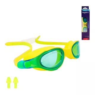 Antiparra Natacion Hydro Unibody Am Color Amarillo/azul Talle U