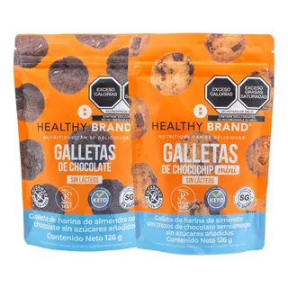 Duo Galletas Keto Mini | Healthy Brand | 126g C/u