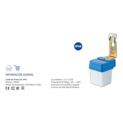 Fotocontrol / Fotocelula 1200w Para Todo Tipo De Lamparas