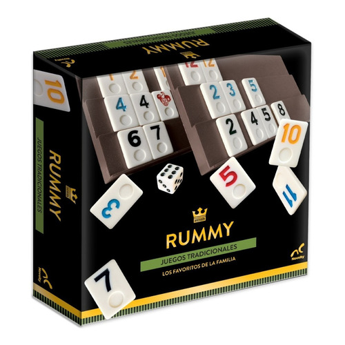 Juego De Mesa Novelty Rummy Jumbo Juegos Tradicionales