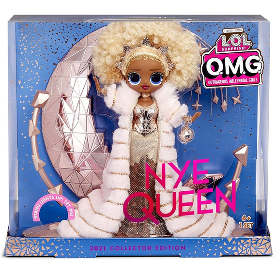 Muñeca Nye Queen Coleccionable Lol Surprise Omg Edad 6+