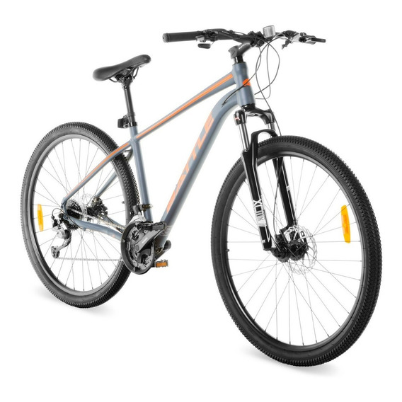 Bicicleta Battle MTB 240H  2022 R29 M frenos de disco hidráulico cambios Shimano Altus M310 color gris/naranja  