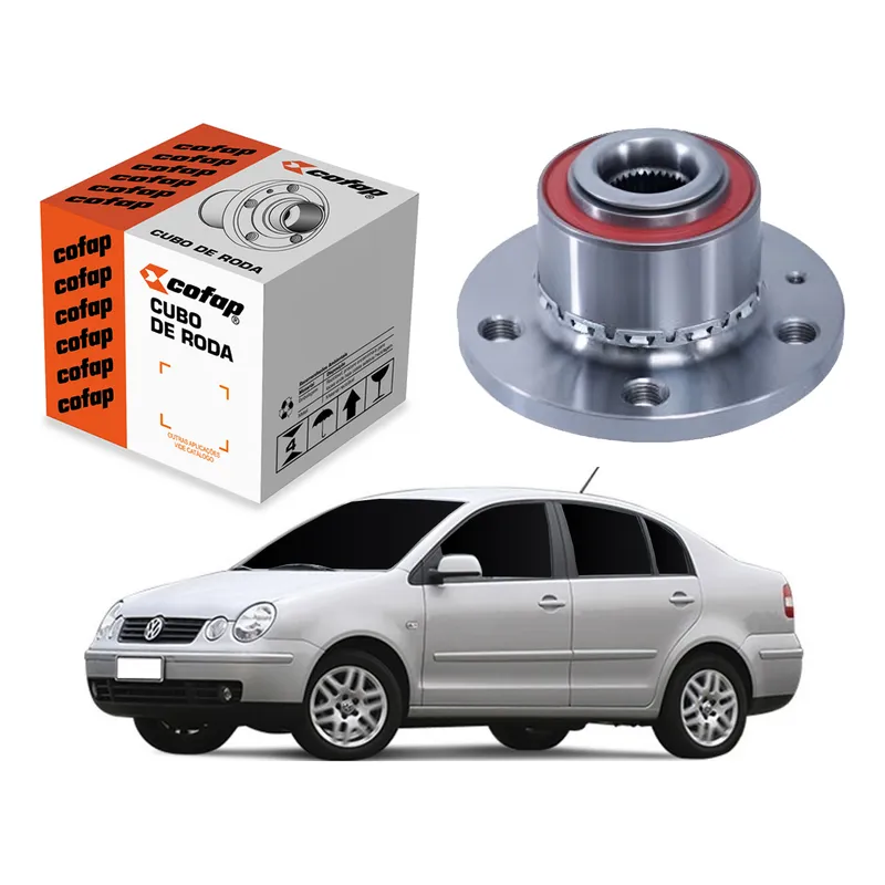 Cubo Roda Dianteiro Cofap Polo Sedan 1.6 2.0 2002 A 2006