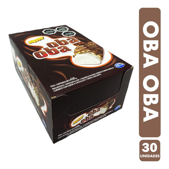 Oba Oba - Marshmallows Arcor (caja Con 30 Unidades)