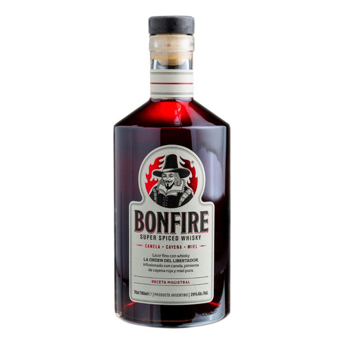 Licor De Whisky Bonfire Super Spiced 750ml - Ayres Cuyanos