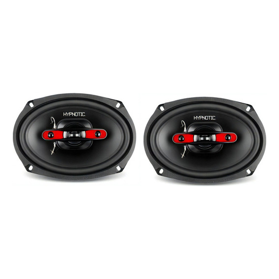 Bocinas 6x9 Hypnotic De 4 Vías 400 Watts Potentes Hys69g Color Negro