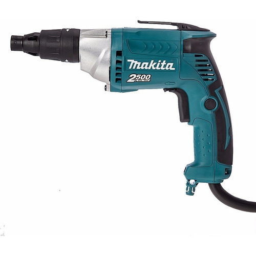 Atornillador Makita 570w De 1/4 Drywall 0-2.500 Rpm Fs2500 Color Turquesa