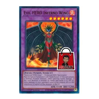 Evil Hero Inferno Wing - Ultra - Miltienda - Yugioh Héroe 