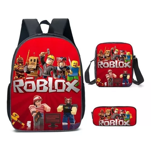 Mochila roblox vermelha: Com o melhor preço