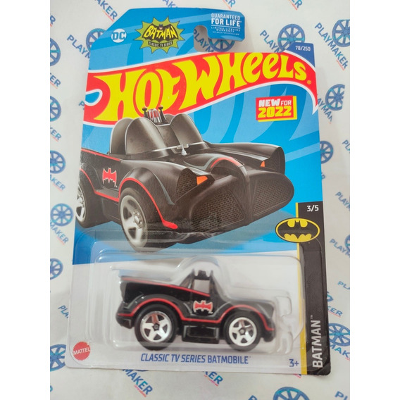 Hot Wheels Coleccion Batman Tooned Serie Tv Clasica Batimovi