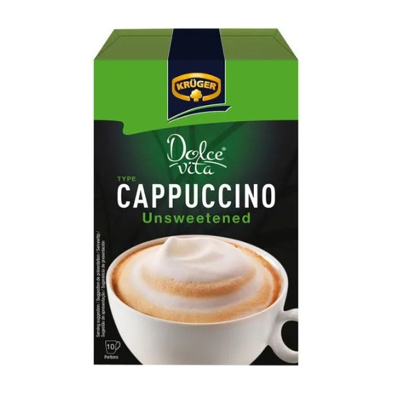 Cappuccino Dolce Vita Variedad 10 Sobres X15g Kruger Premium