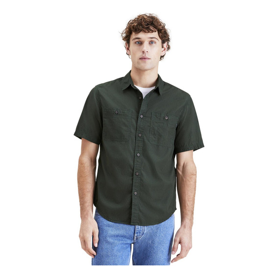 Camisa Hombre Lightweight Utility Shirt Regular Fit Dockers®