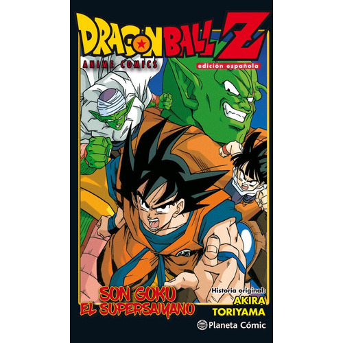 Dragon Ball Z Anime Comic Goku Es Un Super Saiyan - Toriy...