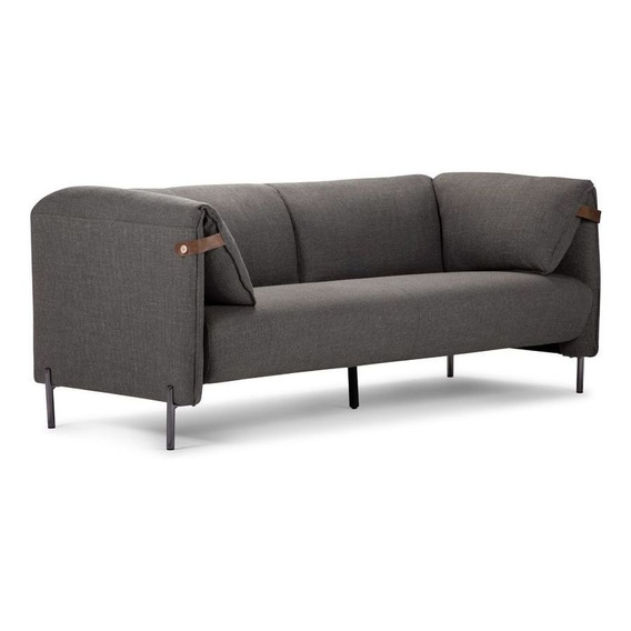 Rosen Sofa 2 Cpo Balham Tela Gris