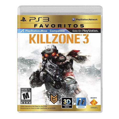 Killzone 3 Ps3 Fisico Sellado Playstation 3 Favoritos