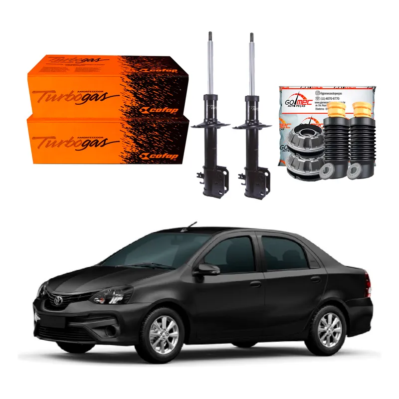 Kit Amortecedor Dianteiro Etios Sedan 1.5 2017 A 2019