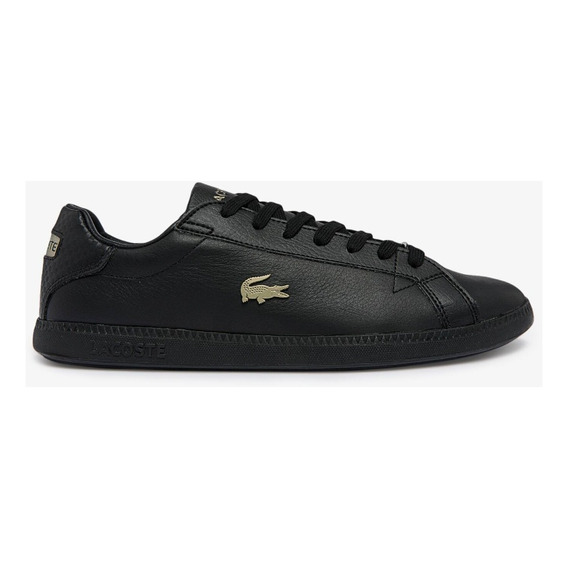 Tenis Lacoste Con Un Estilo Urbano Color Negro Para Hombre