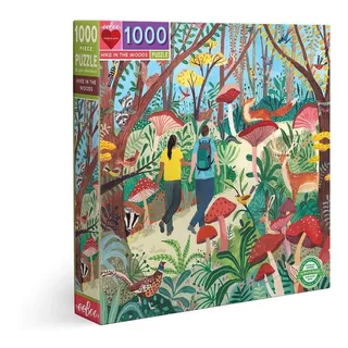 Puzzle Rompecabezas 1000 Piezas Eeboo Paseo Por El Bosque